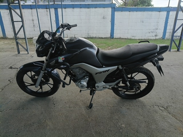 HONDA CG 160 FAN 2024 CINZA